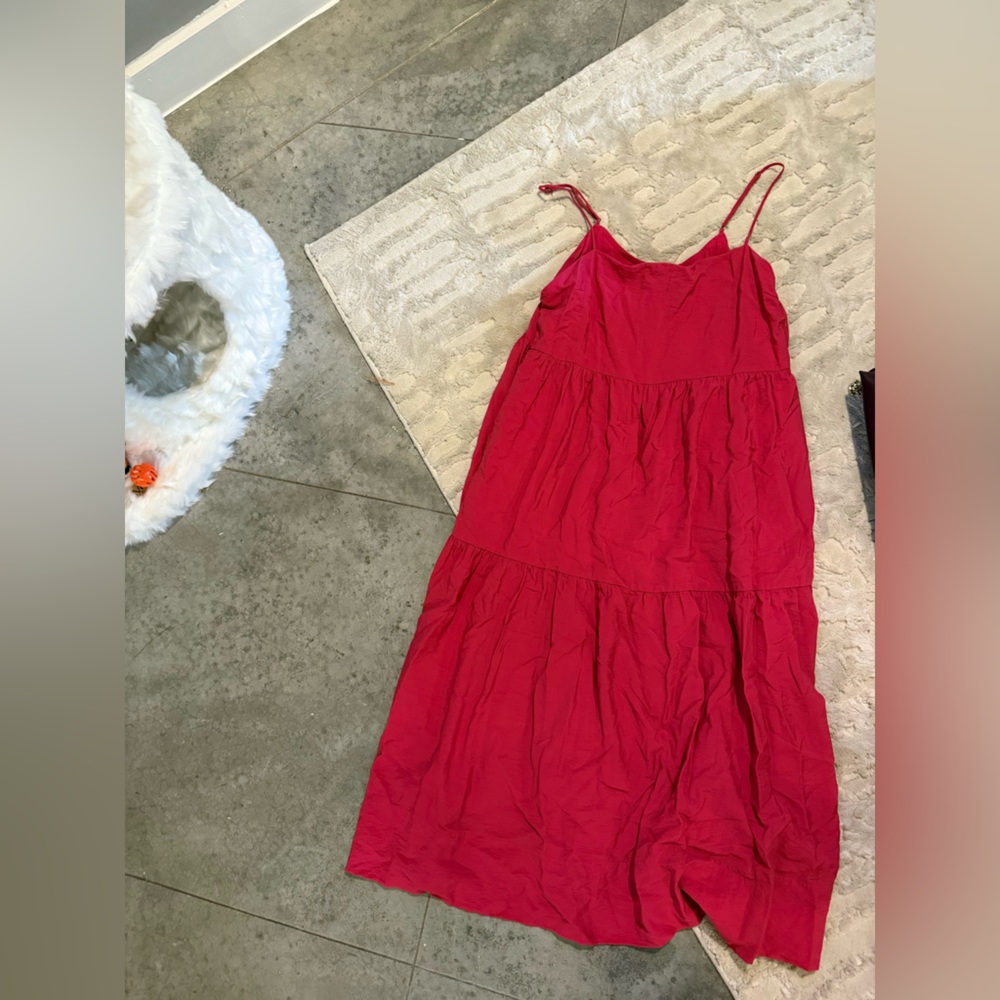Abercrombie & Fitch Vibrant Red Top